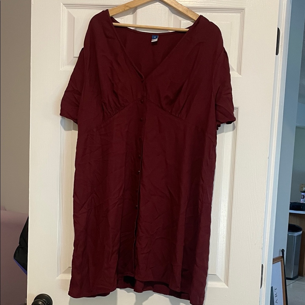 Old Navy Maroon Dress